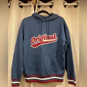 Original Use Blue and Red Hoodie